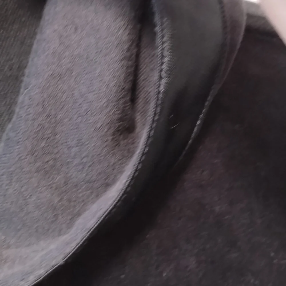 Nike black velour hoodie Sz M